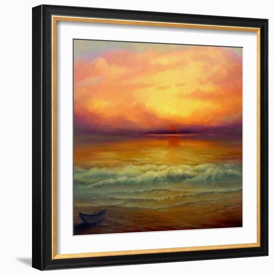 On the Shore, 2020, (oil on canvas)-Lee Campbell-Framed Giclee Print