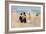 On the Shore, C.1910-14 (Oil on Millboard)-George Leslie Hunter-Framed Giclee Print