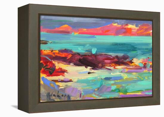 On the Shore, Iona, 2012-Peter Graham-Framed Premier Image Canvas