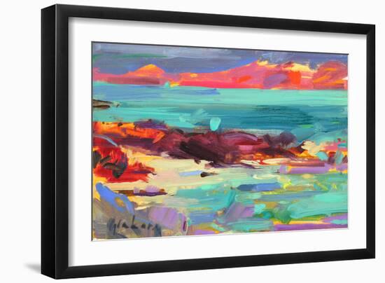 On the Shore, Iona, 2012-Peter Graham-Framed Giclee Print