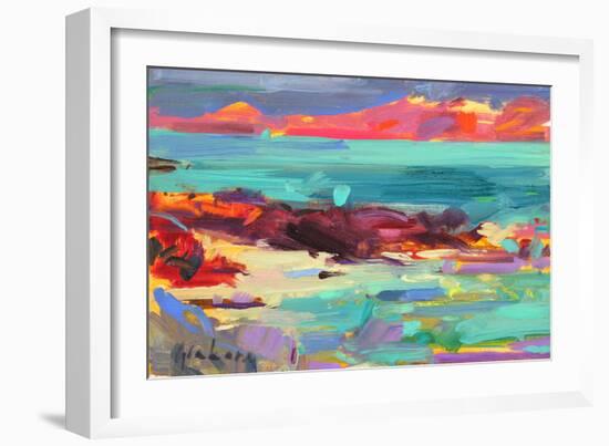 On the Shore, Iona, 2012-Peter Graham-Framed Giclee Print