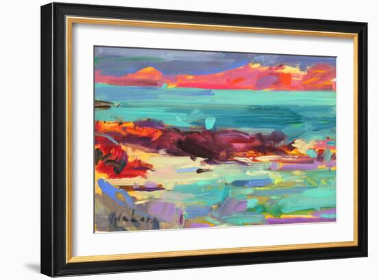 On the Shore, Iona, 2012-Peter Graham-Framed Giclee Print