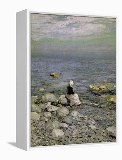 On the Shore of the Black Sea, 1890s-Konstantin A. Korovin-Framed Premier Image Canvas