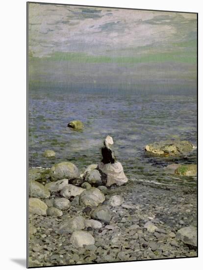 On the Shore of the Black Sea, 1890s-Konstantin A. Korovin-Mounted Premium Giclee Print