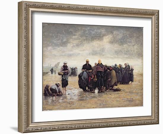 On the Shore-Jacques Eugene Feyen-Framed Giclee Print