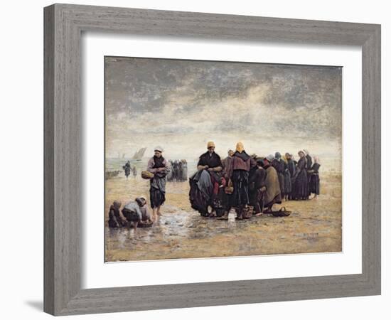 On the Shore-Jacques Eugene Feyen-Framed Giclee Print