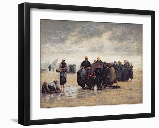 On the Shore-Jacques Eugene Feyen-Framed Giclee Print