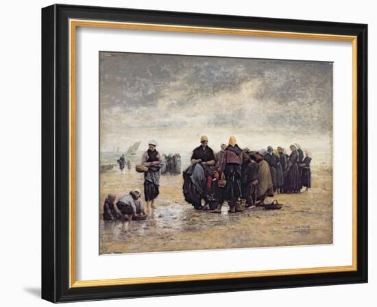 On the Shore-Jacques Eugene Feyen-Framed Giclee Print