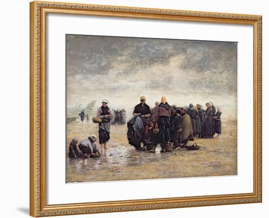 On the Shore-Jacques Eugene Feyen-Framed Giclee Print