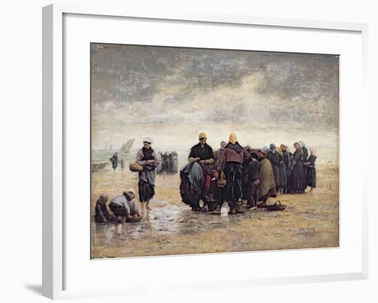 On the Shore-Jacques Eugene Feyen-Framed Giclee Print