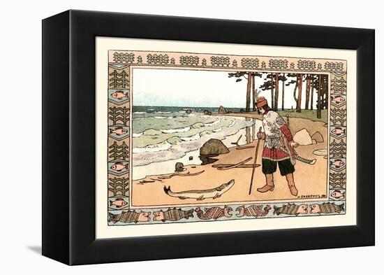 On the Shore-Ivan Bilibin-Framed Stretched Canvas