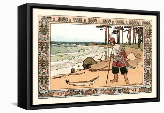 On the Shore-Ivan Bilibin-Framed Stretched Canvas