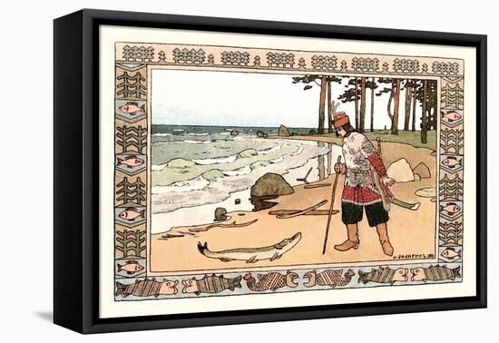 On the Shore-Ivan Bilibin-Framed Stretched Canvas