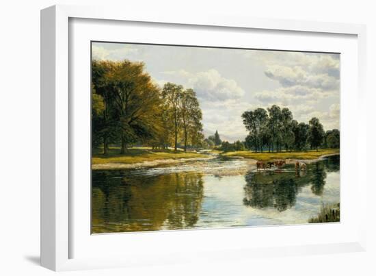 On The Solway, 1870-Samuel Bough-Framed Giclee Print