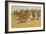 On the Southern Plains, 1907-Frederic Remington-Framed Giclee Print