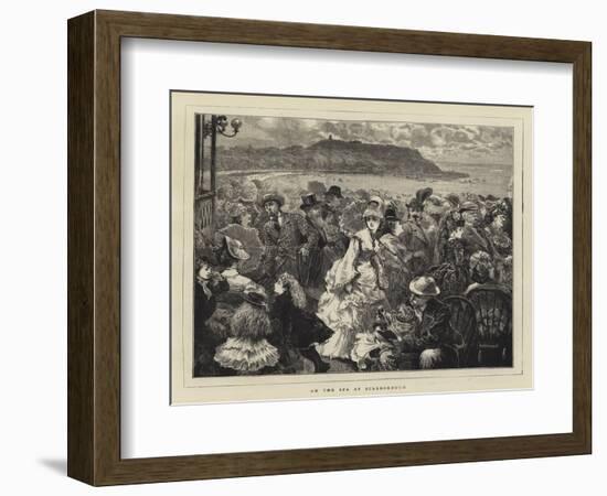 On the Spa at Scarborough-null-Framed Giclee Print