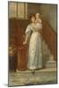 On the Staircase-George Goodwin Kilburne-Mounted Giclee Print