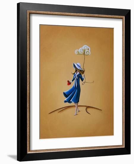 On The Street Where You Live-Cindy Thornton-Framed Art Print