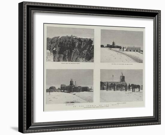 On the Summit of Ben Nevis-null-Framed Giclee Print