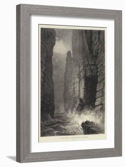 On the Sutherland Coast, the Height of the Season-Samuel Read-Framed Giclee Print