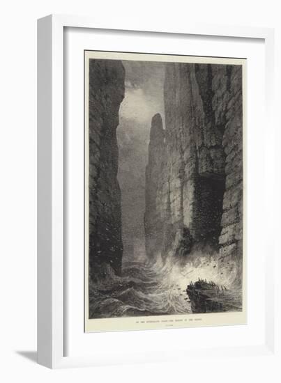 On the Sutherland Coast, the Height of the Season-Samuel Read-Framed Giclee Print