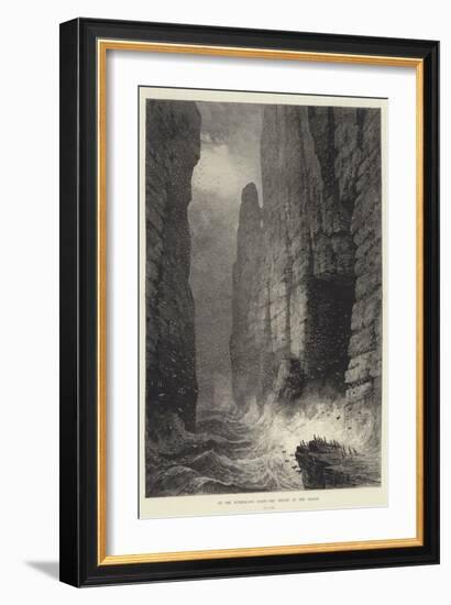 On the Sutherland Coast, the Height of the Season-Samuel Read-Framed Giclee Print