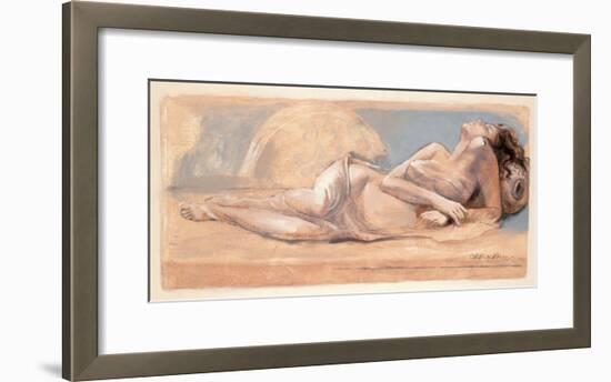 On the Swing-Talantbek Chekirov-Framed Premium Giclee Print