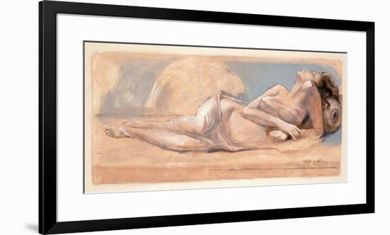 On the Swing-Talantbek Chekirov-Framed Premium Giclee Print