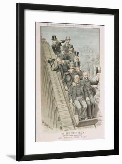 On the Switchback-Tom Merry-Framed Giclee Print