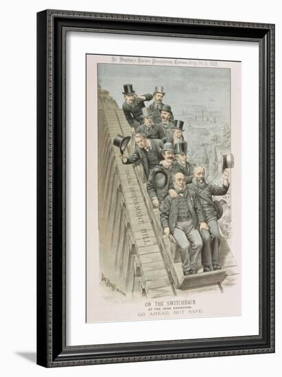 On the Switchback-Tom Merry-Framed Giclee Print