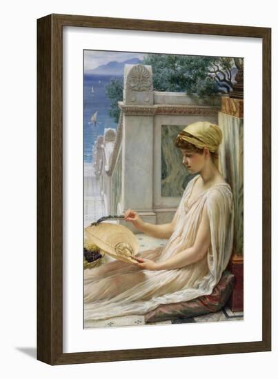 On the Terrace, 1889-Edward John Poynter-Framed Giclee Print