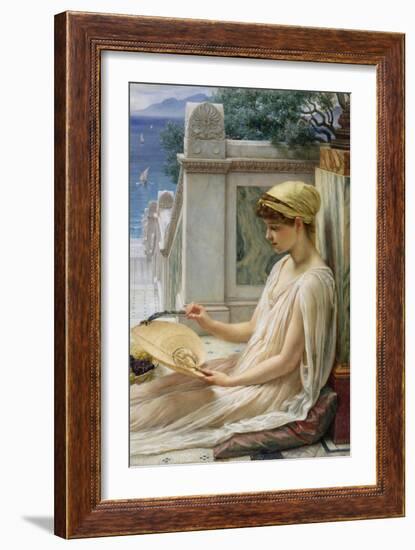 On the Terrace, 1889-Edward John Poynter-Framed Giclee Print