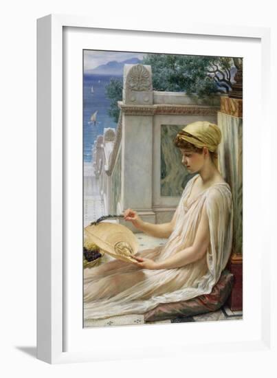On the Terrace, 1889-Edward John Poynter-Framed Giclee Print