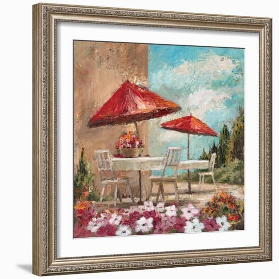 On the Terrace 1-Marc Taylor-Framed Art Print