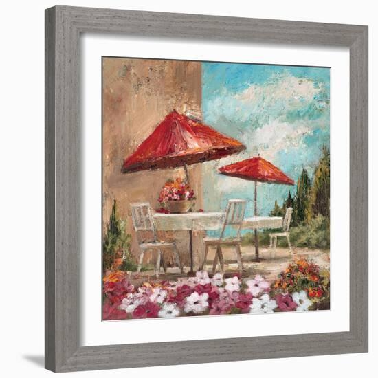 On the Terrace 1-Marc Taylor-Framed Art Print