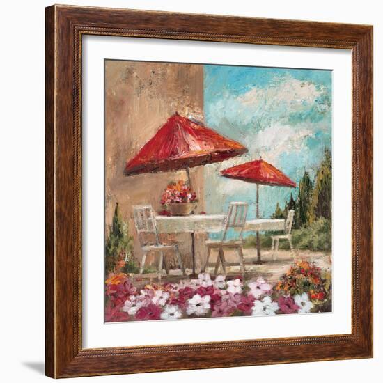 On the Terrace 1-Marc Taylor-Framed Art Print