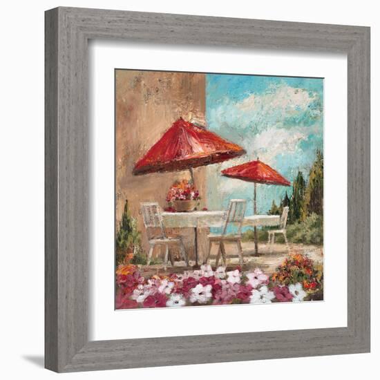 On the Terrace 1-Marc Taylor-Framed Art Print