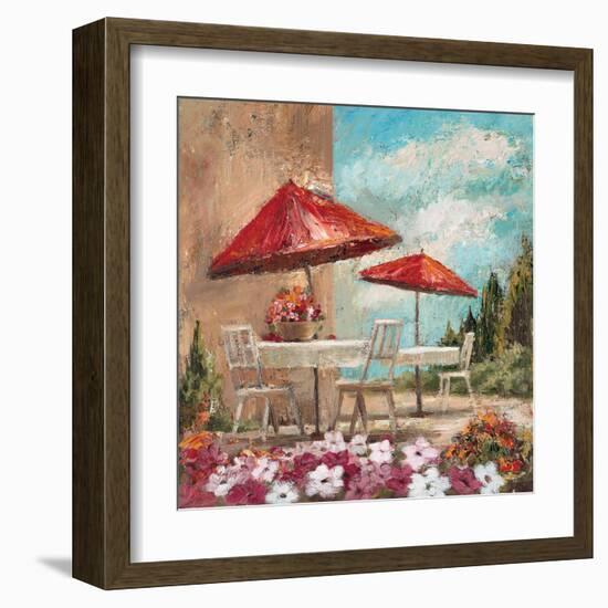 On the Terrace 1-Marc Taylor-Framed Art Print