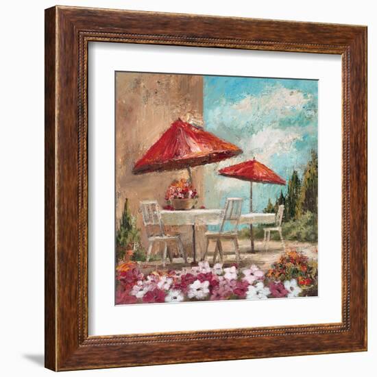 On the Terrace 1-Marc Taylor-Framed Art Print