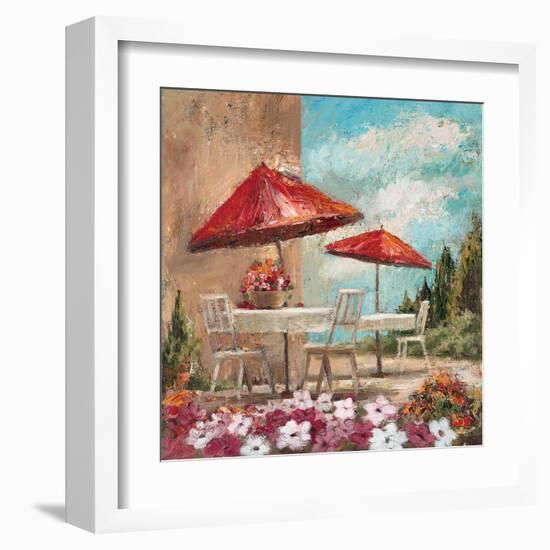 On the Terrace 1-Marc Taylor-Framed Art Print