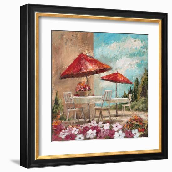 On the Terrace 1-Marc Taylor-Framed Art Print