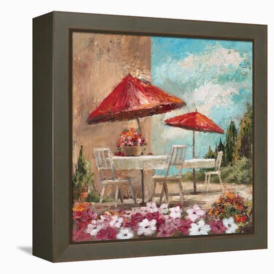 On the Terrace 1-Marc Taylor-Framed Stretched Canvas