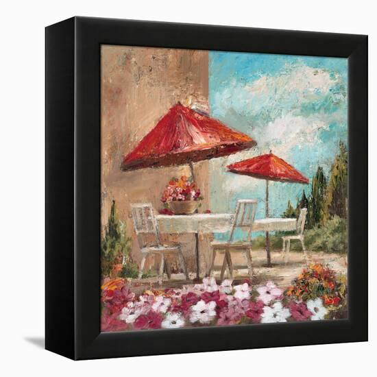 On the Terrace 1-Marc Taylor-Framed Stretched Canvas