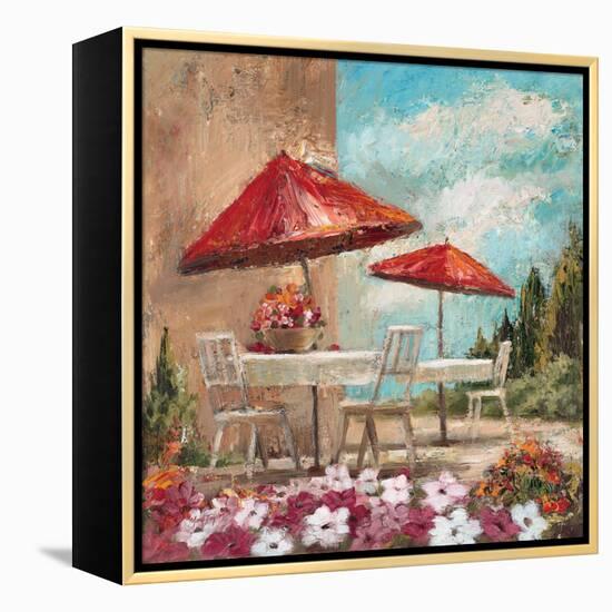 On the Terrace 1-Marc Taylor-Framed Stretched Canvas