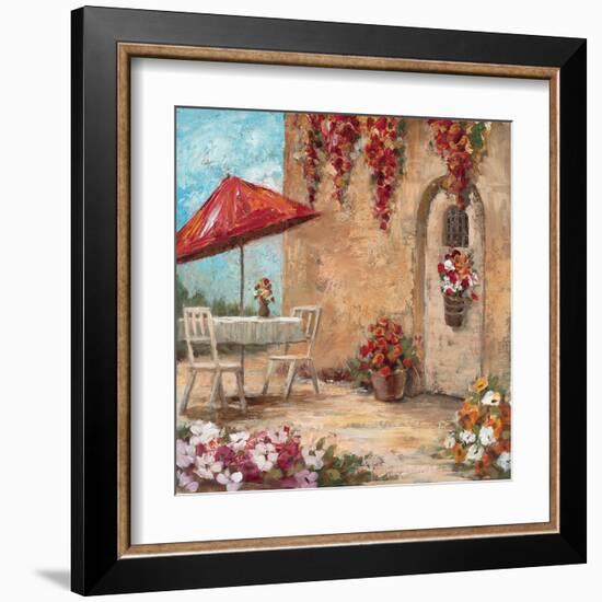 On the Terrace 2-Marc Taylor-Framed Art Print