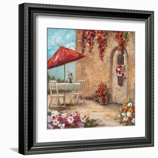 On the Terrace 2-Marc Taylor-Framed Art Print