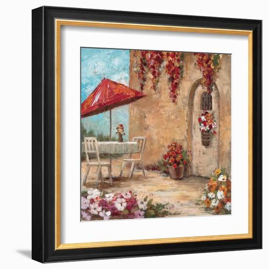 On the Terrace 2-Marc Taylor-Framed Art Print