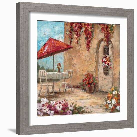 On the Terrace 2-Marc Taylor-Framed Art Print