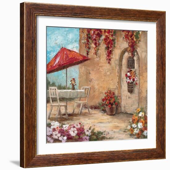 On the Terrace 2-Marc Taylor-Framed Art Print