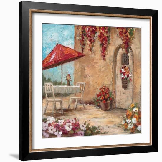 On the Terrace 2-Marc Taylor-Framed Art Print